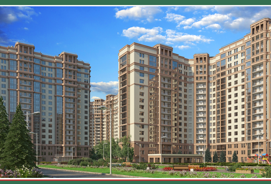 жк московские ворота - двор